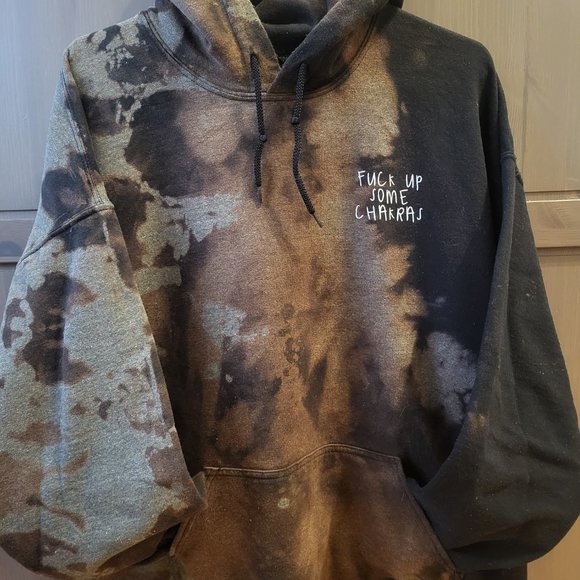 Tie dye Chakras Hoody size xl - Picture 8 of 11